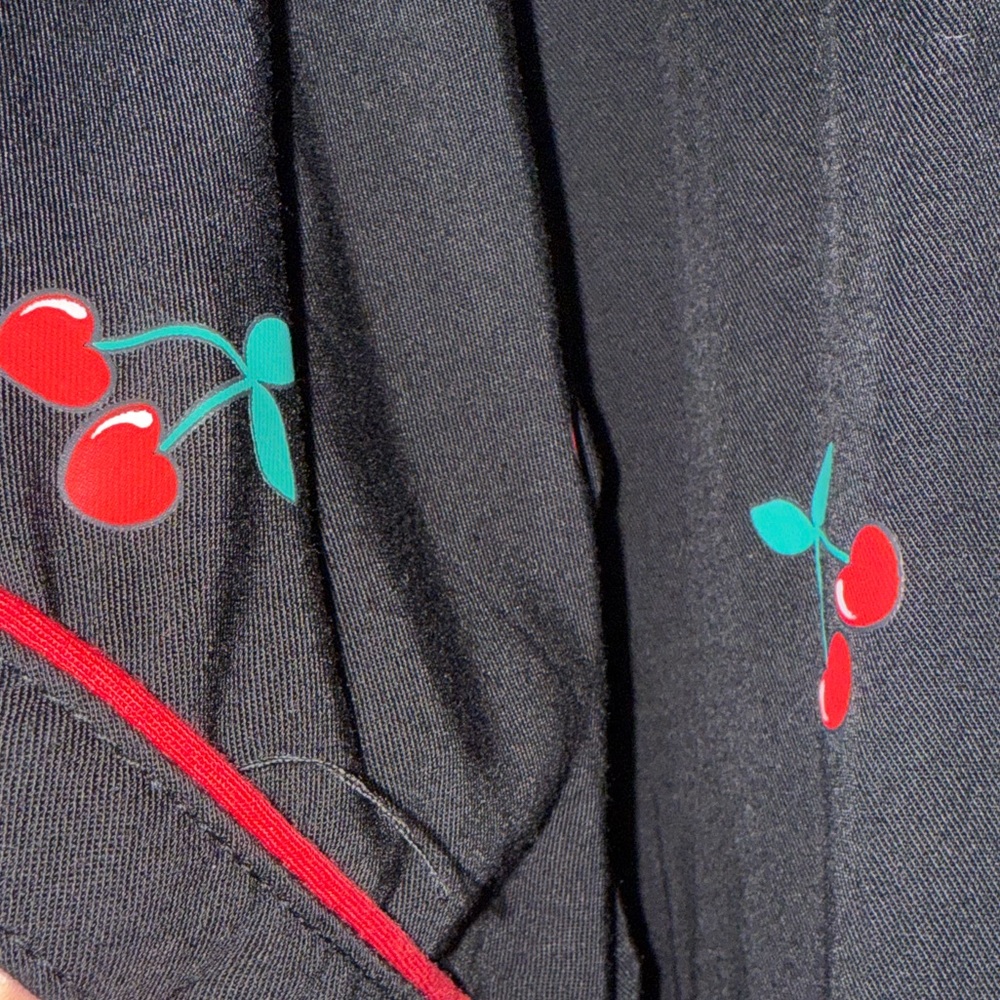 Lazy Oaf Cherry Print Bowling Shirt 👕 🎳 - Picture 5 of 9
